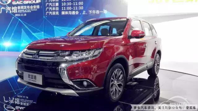 国产后欧蓝德燃了，广汽三菱5年要推10款新车