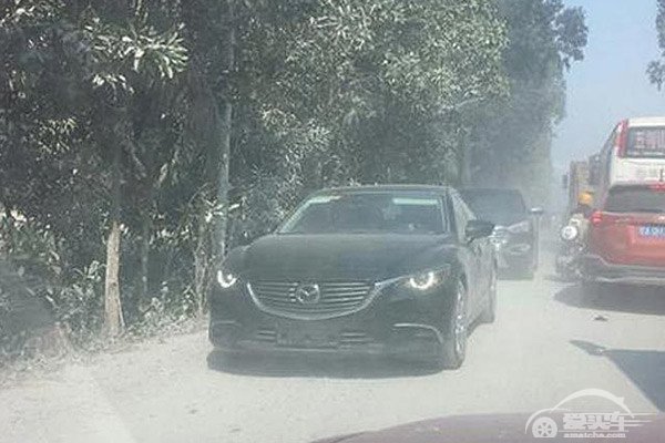 曝国产马自达新款阿特兹谍照,年内上市