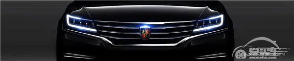矩阵式全LED如意大灯曝光 荣威超级互联网SUV将于北京车展亮相