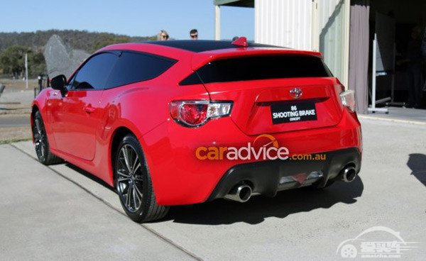 更加实用的86?丰田86猎装版概念车官图发布