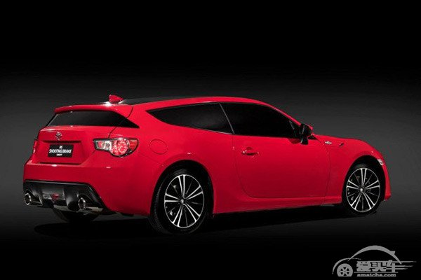 更加实用的86?丰田86猎装版概念车官图发布