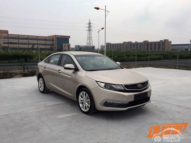 与帝豪GS设计相似 曝全新帝豪内饰谍照