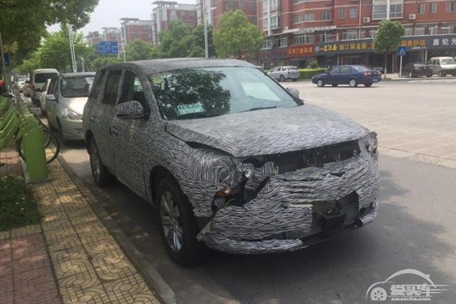 广汽传祺GS6谍照曝光,外观借鉴GS8设计