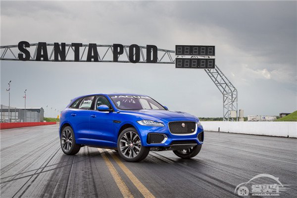 捷豹F-PACE技惊全场 古德伍德速度节上演单边行驶性能秀
