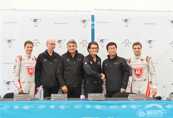 FF结盟龙之队 合作研发电动赛车将于10月份亮相