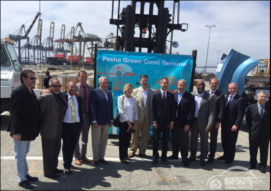 洛杉矶联手比亚迪 打造全球首个绿色港区