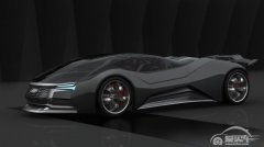  脑洞开到头了？奥迪核动力概念车假想图 