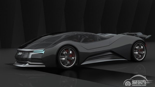 脑洞开到头了?奥迪核动力概念车假想图