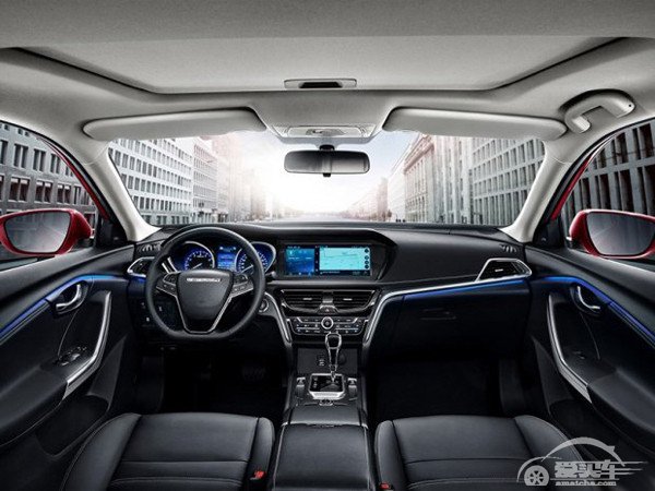 主打跨界风格，启辰T90内饰官图正式发布