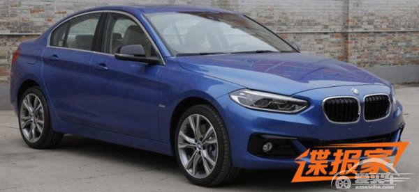 首款宝马前驱轿车,全新1系三厢动力信息