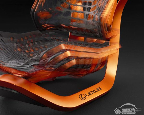 蛛网造型设计 雷克萨斯将发布概念座椅