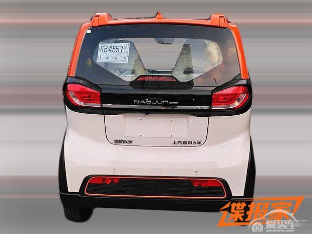 内外细节调整 宝骏E100最新实车图曝光