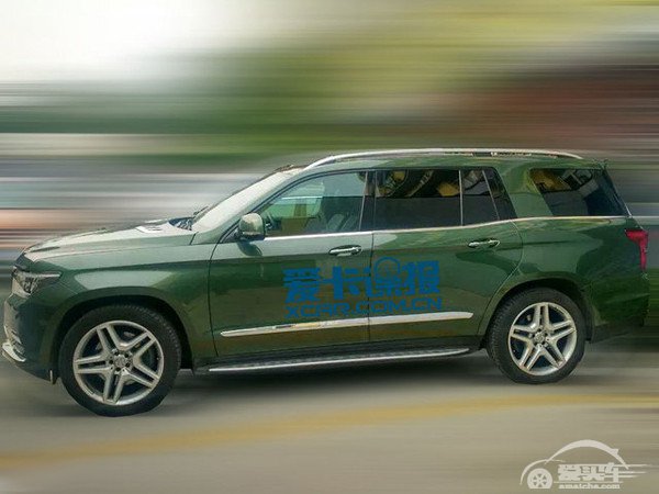 满满的奔驰范儿?北汽BJ90无伪谍照曝光