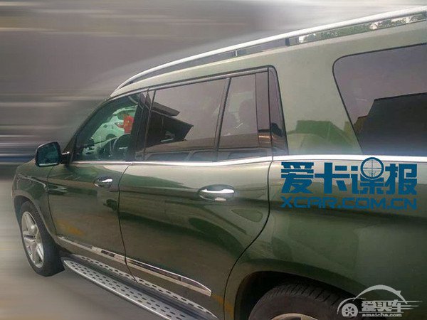 满满的奔驰范儿?北汽BJ90无伪谍照曝光