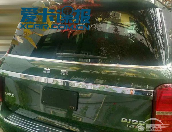 满满的奔驰范儿?北汽BJ90无伪谍照曝光