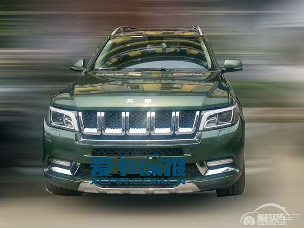 满满的奔驰范儿?北汽BJ90无伪谍照曝光
