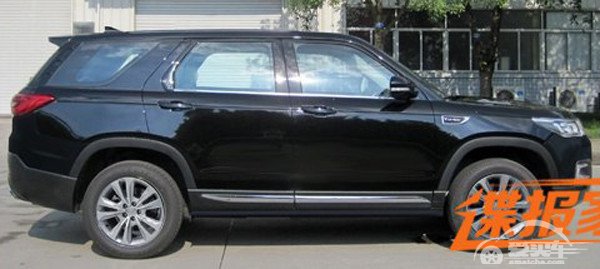 前脸大变样 曝长安CS95工信部申报图