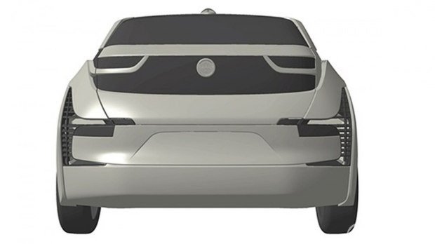 或采用对开门设计 曝疑似宝马i5专利图