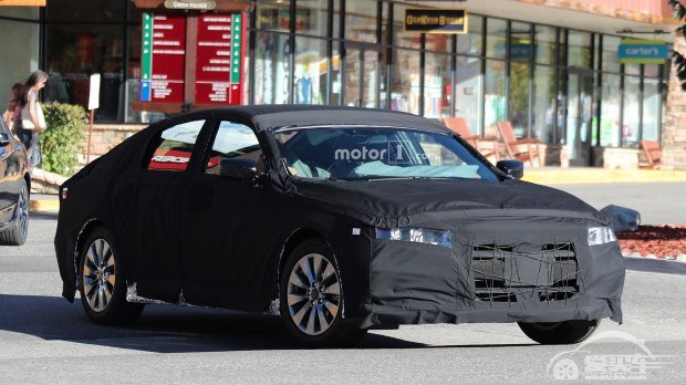 雅阁也来1.5T 全新一代雅阁海外谍照