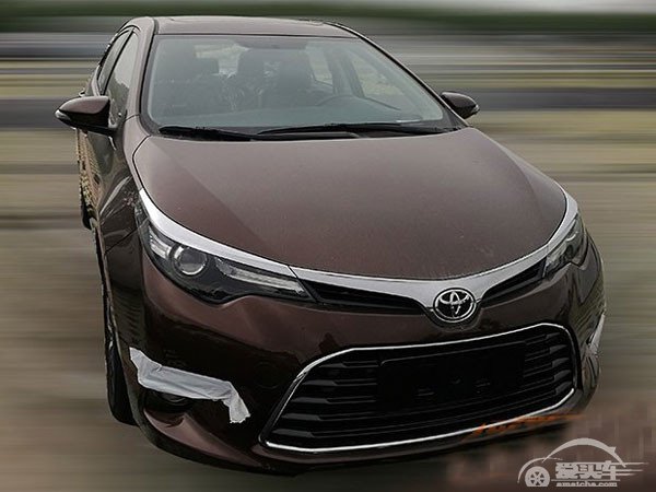 今年底上市 曝广汽丰田雷凌1.2T谍照