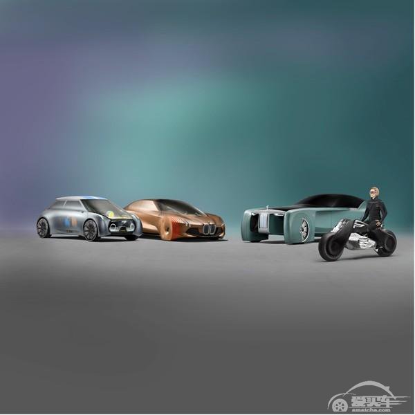 未来百年概念车BMW Motorrad VISION NEXT 100全球首发