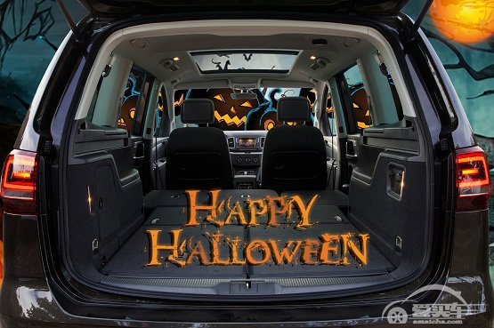 大众进口汽车新夏朗储物“魔术”空间玩转万圣节