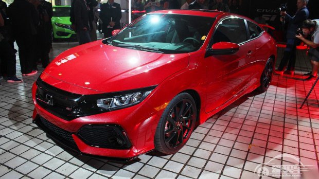 2017年海外上市 全新思域Si原型车首发