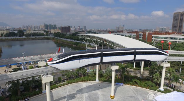 这个牛!比亚迪低空列车试验项目动工