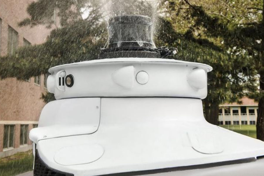  福特开发自动驾驶传感器风罩和清洗系统 