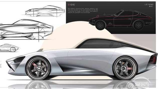 日产480Z双门跑车假想图曝光 Datsun 240Z复活？