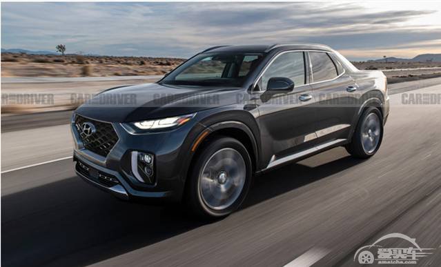 现代首款皮卡假想图曝光，或2021年上市