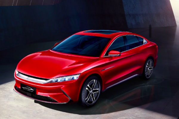 全球超安全智能新能源旗舰轿车——比亚迪汉正