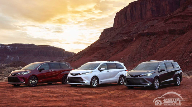 丰田全新Sienna官图发布 国内将引进
