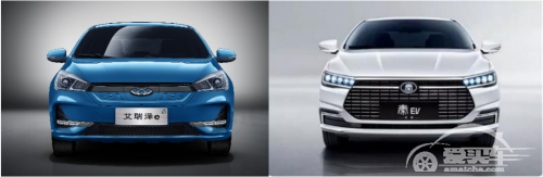 艾瑞泽e超值版VS全新秦EV 10万元级纯电家轿谁更具性价比？