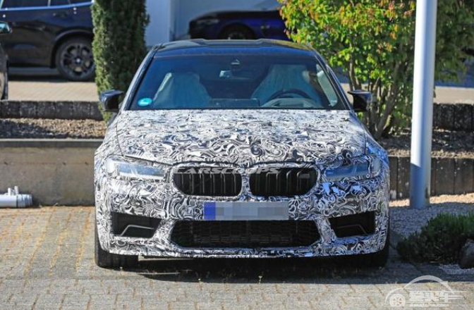 配备激光大灯 全新宝马M5最新谍照曝光