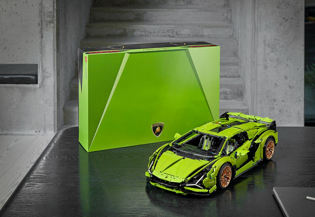  经典重现 兰博基尼与乐高推出Sián FKP 37套装 