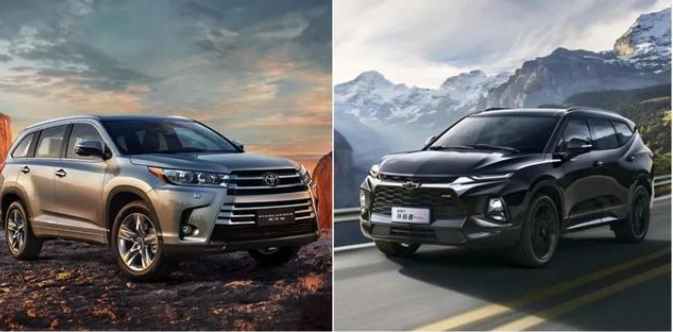  7座SUV新老对决：雪佛兰开拓者与丰田汉兰达谁是新中产首选？ 