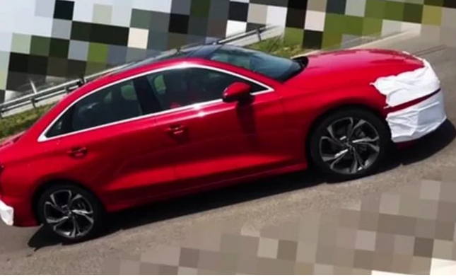  全新奥迪A3L实车曝光，轴距大大提升 