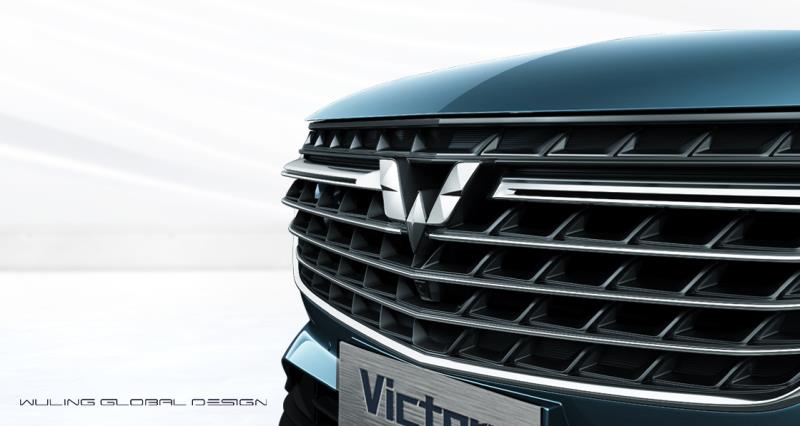 如鹰击长空般霸气！五菱全球银标首款新车渲染