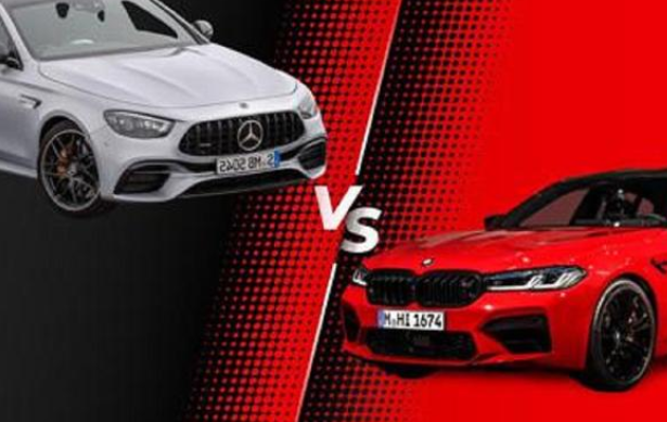  新款奔驰AMG E63 S和宝马M5搅在一起，为何说这次宝马更占上风？ 
