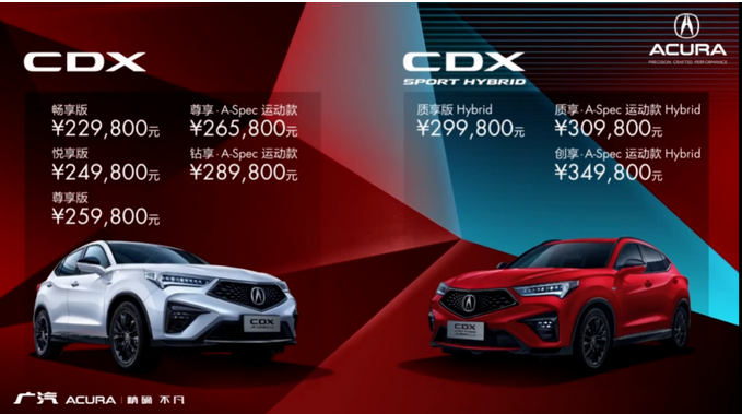  2套动力8款车型，到底哪款最值得购买？讴歌新款CDX购车指南 