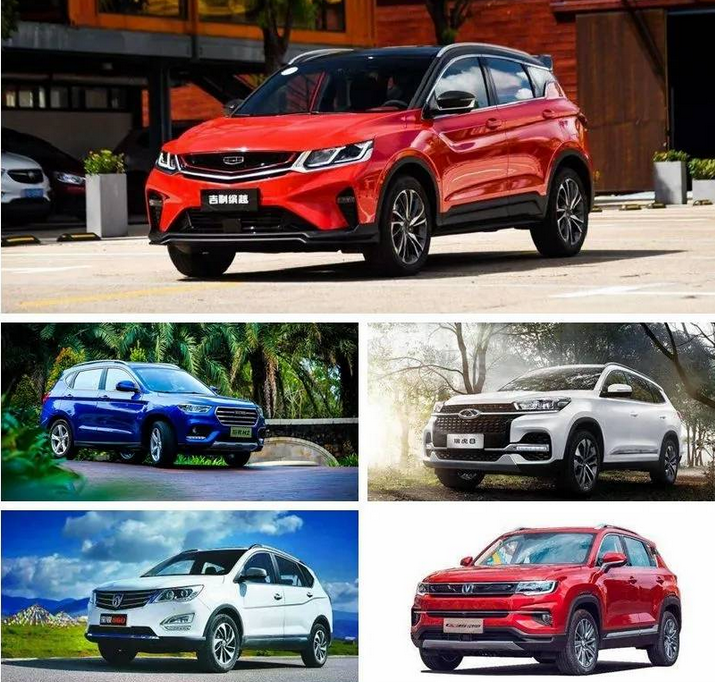 10万元就能拿下 5款国产SUV推荐