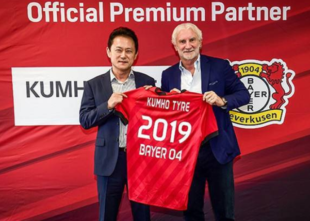 登陆德甲的锦湖轮胎！