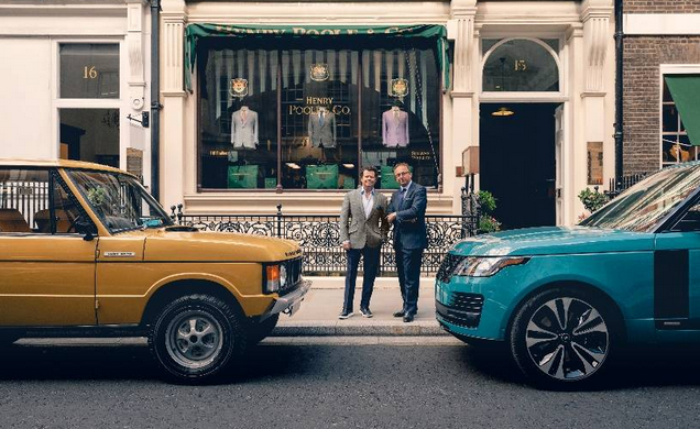 路虎与HENRY POOLE携手打造限量定制西装献礼揽胜