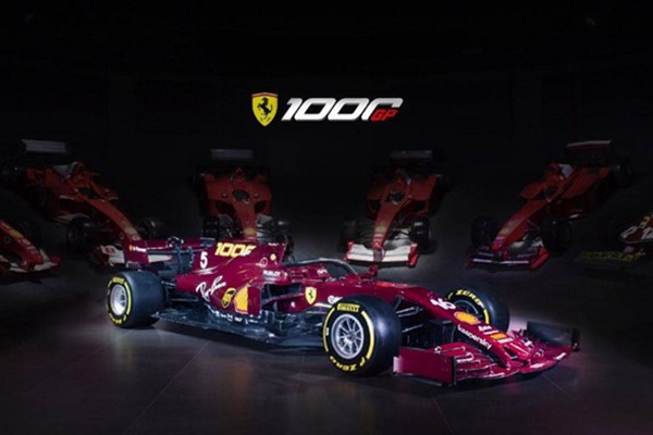  从海报到涂装：法拉利F1车队发布千场纪念涂装 