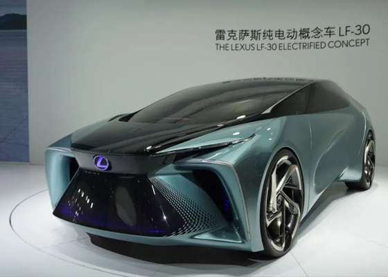 雷克萨斯LF-30国内首秀，展示未来十年电气化车型