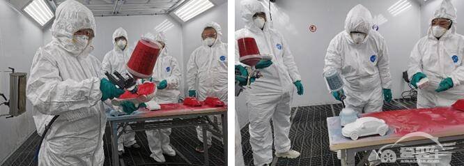 新双立集团成都机场店 大众进口汽车认证钣喷店火热体验中