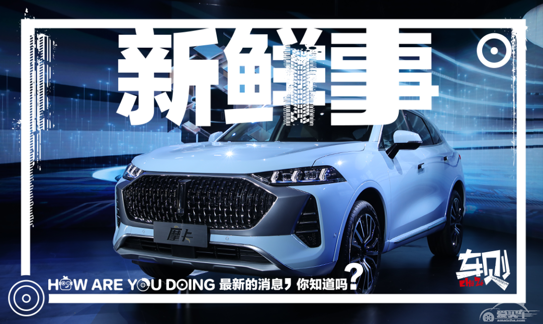 48V支持纯电蠕行，全系混动配固态激光雷达，WEY摩卡开启全球首秀