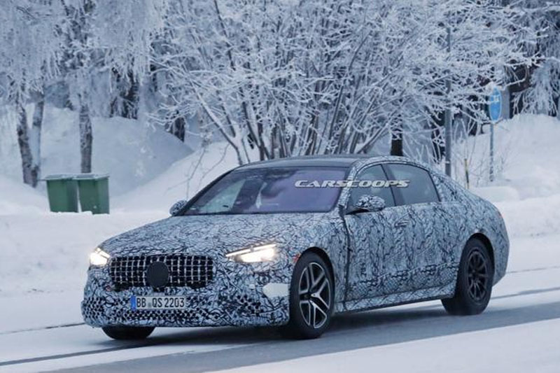  全新梅赛德斯-AMG S63e谍照再曝光 变身插混高性能车 