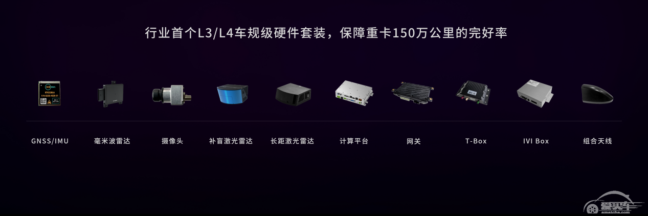 嬴彻科技发布卡车自动驾驶系统“轩辕” ，2021年底交付L3量产重卡